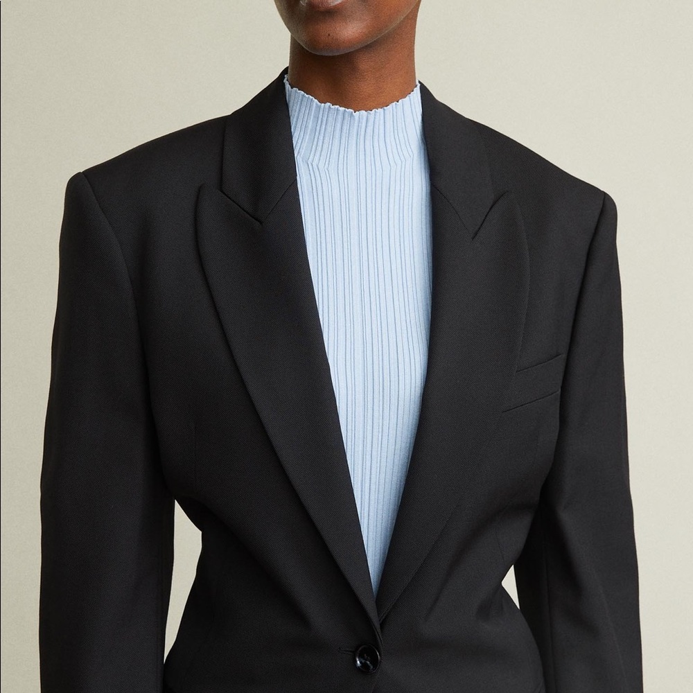 Acne studios summer light wool blazer 36